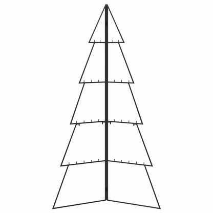 Metalen kerstboom KUOPIO 140 cm Staal Zwart