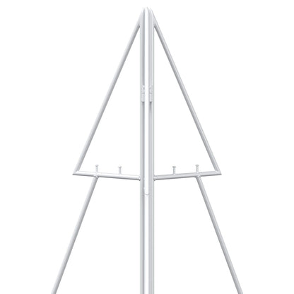 Metalen kerstboom KUOPIO 100 cm Staal Wit