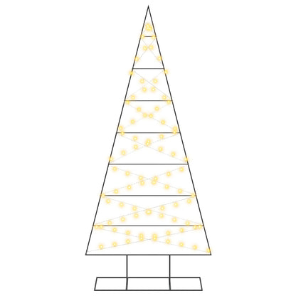 Metalen kerstboom KUOPIO 210 cm Warmwit Poedergecoat staal