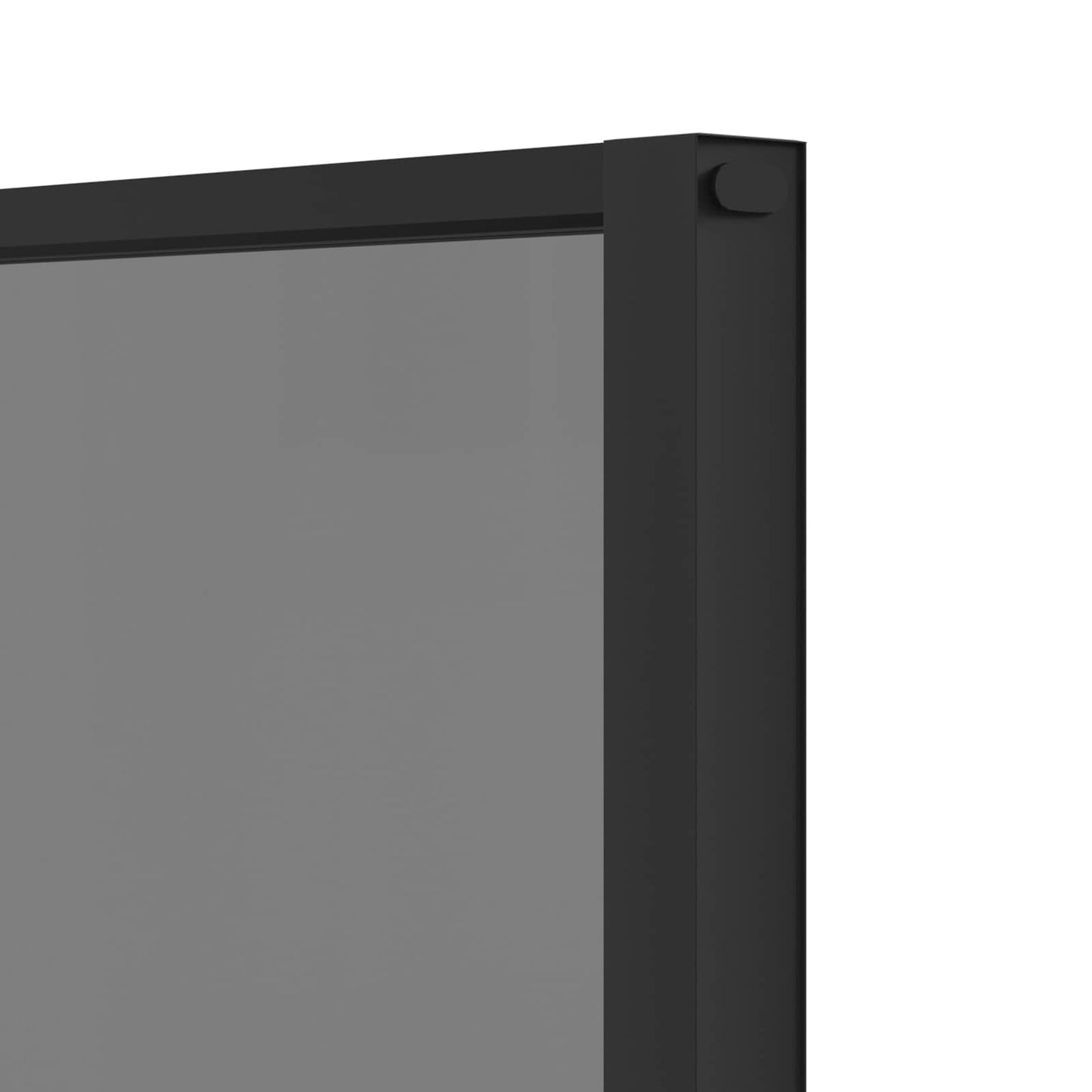 Binnendeur 83 x 201,5 cm Gelaagd Glas en Aluminium