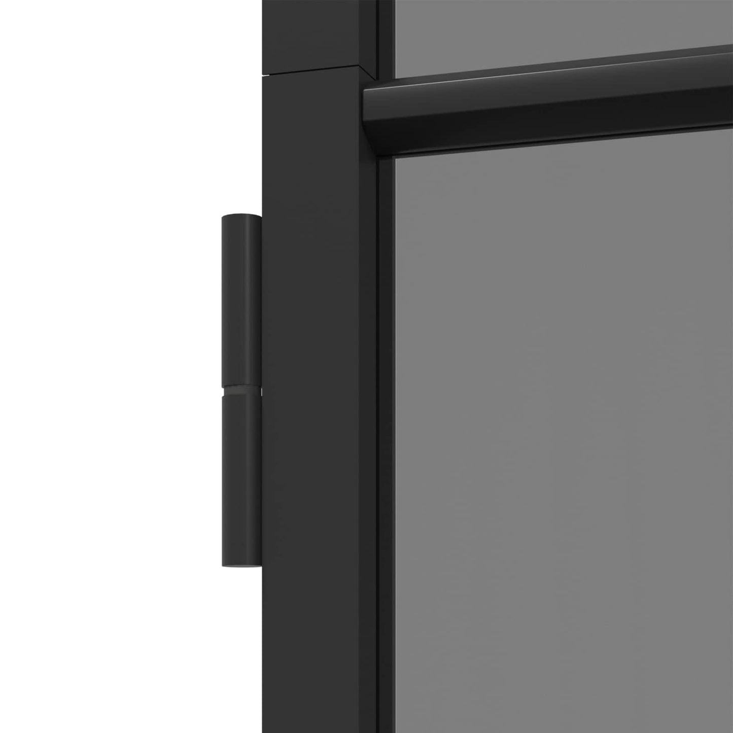 Binnendeur 83 x 201,5 cm Gelaagd Glas en Aluminium