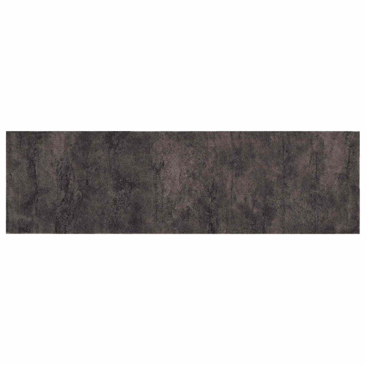 Keuken Vloerkleed zwart beton 150 x 45 cm 100% Polyamide