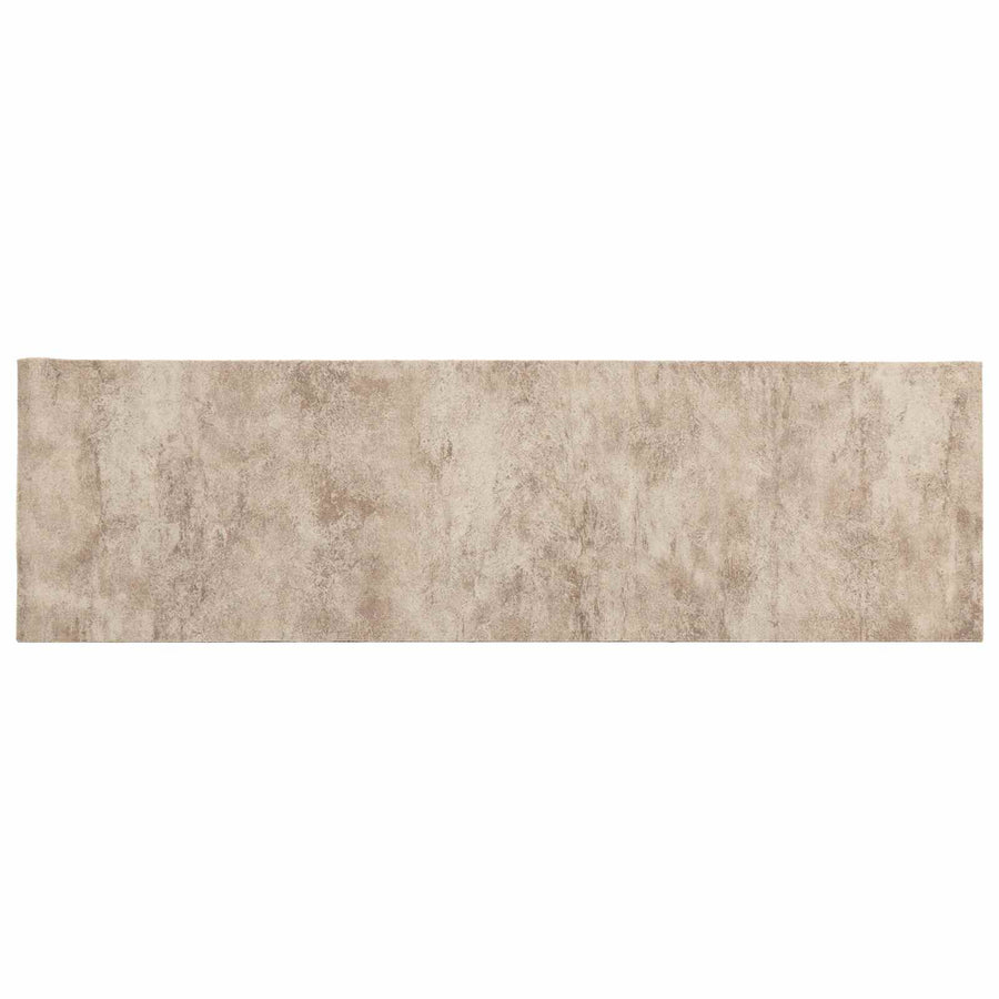 Keuken Vloerkleed Beige beton 150 x 45 cm 100% Polyamide