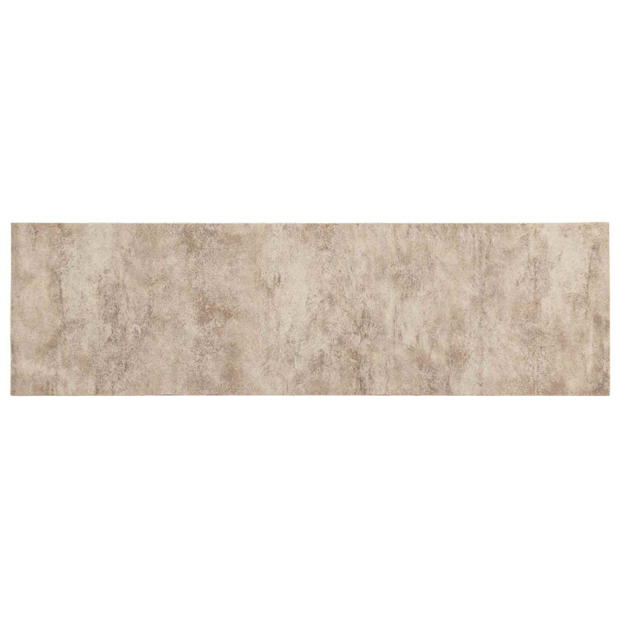 Keuken Vloerkleed Beige beton 300 x 60 cm 100% Polyamide