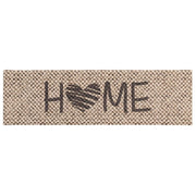 Keukenmat 150x45 cm beige polyamide wasbaar
