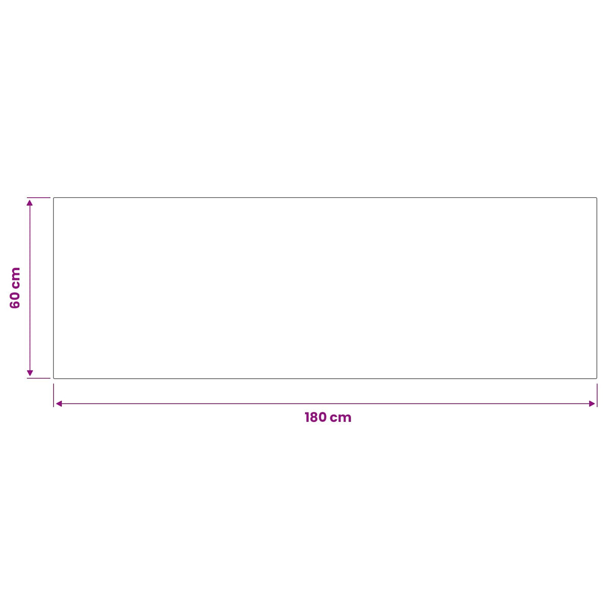 Keuken Vloerkleed taupe Scandinavisch 180 x 60 cm