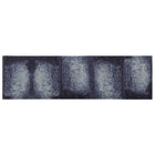 Keukenmat 150x45 cm polyamide blauw