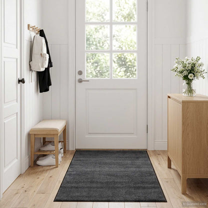 Deurmat Lichtgrijs 350 x 120 cm 100% Polyamide