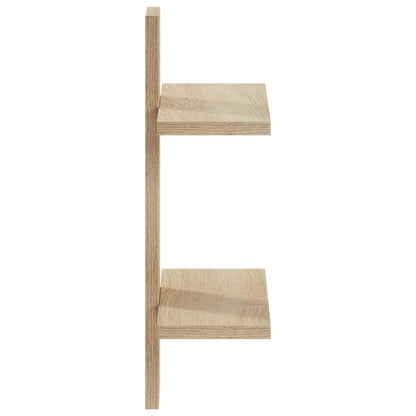 Wandplank Sonoma Eiken 30 x 13.5 x 43 cm Bewerkt hout
