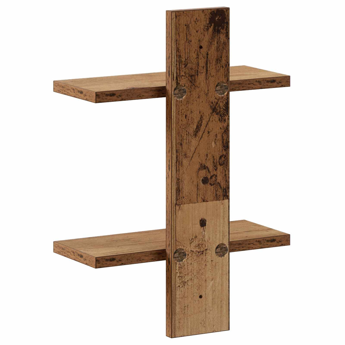 Wandplank Oud hout 30 x 13.5 x 43 cm Bewerkt hout