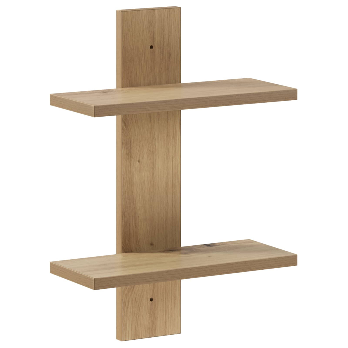 Wandplank Artisan eiken 30 x 13.5 x 43 cm Bewerkt hout