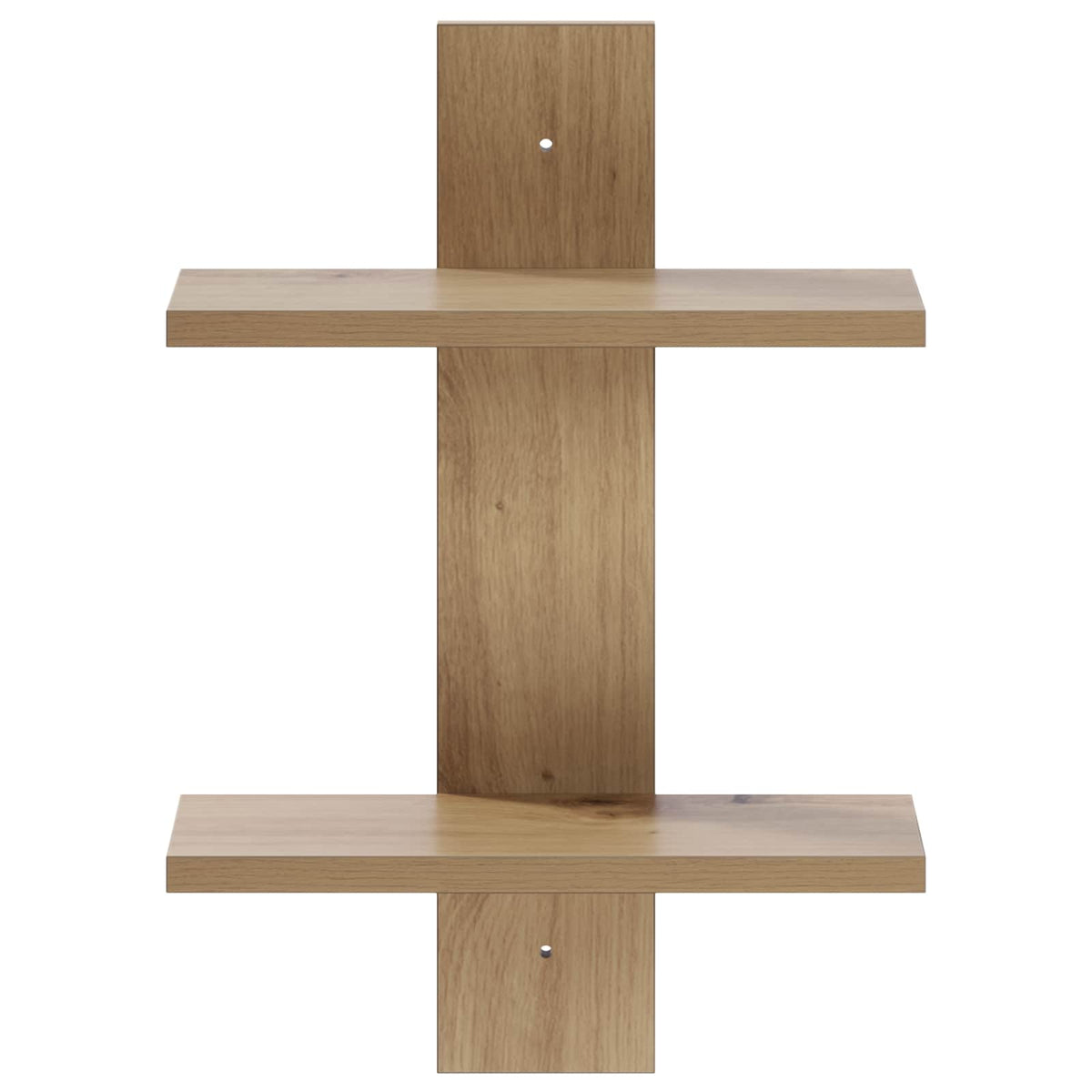 Wandplank Artisan eiken 30 x 13.5 x 43 cm Bewerkt hout