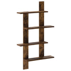 Wandplank gerookt eiken 61x13,5x105 cm