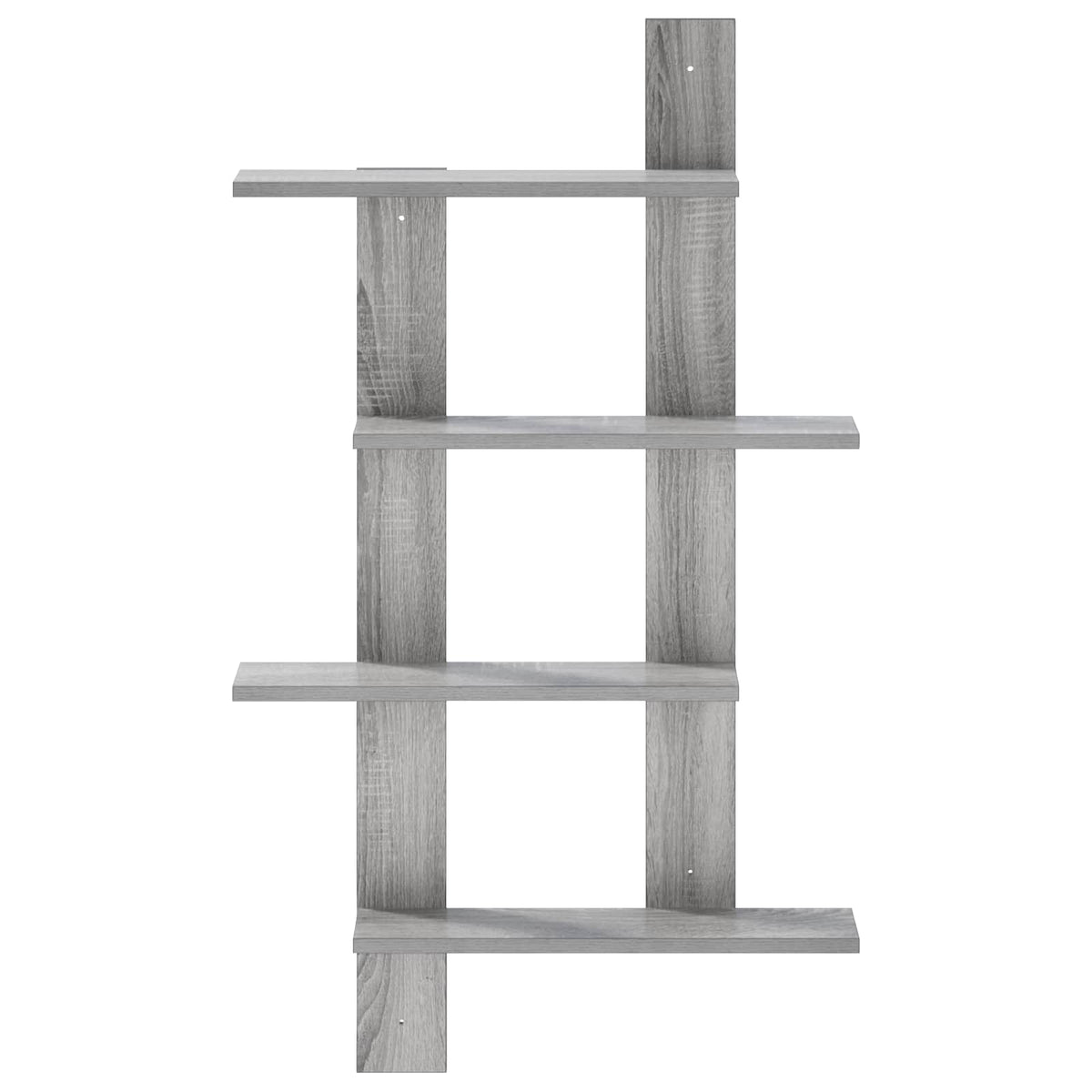 Wandplank Grijs Sonoma 61 x 13,5 x 105 cm Bewerkt hout