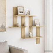 Wandplank Sonoma Eiken 85x13,5x73,5 cm muurmontage