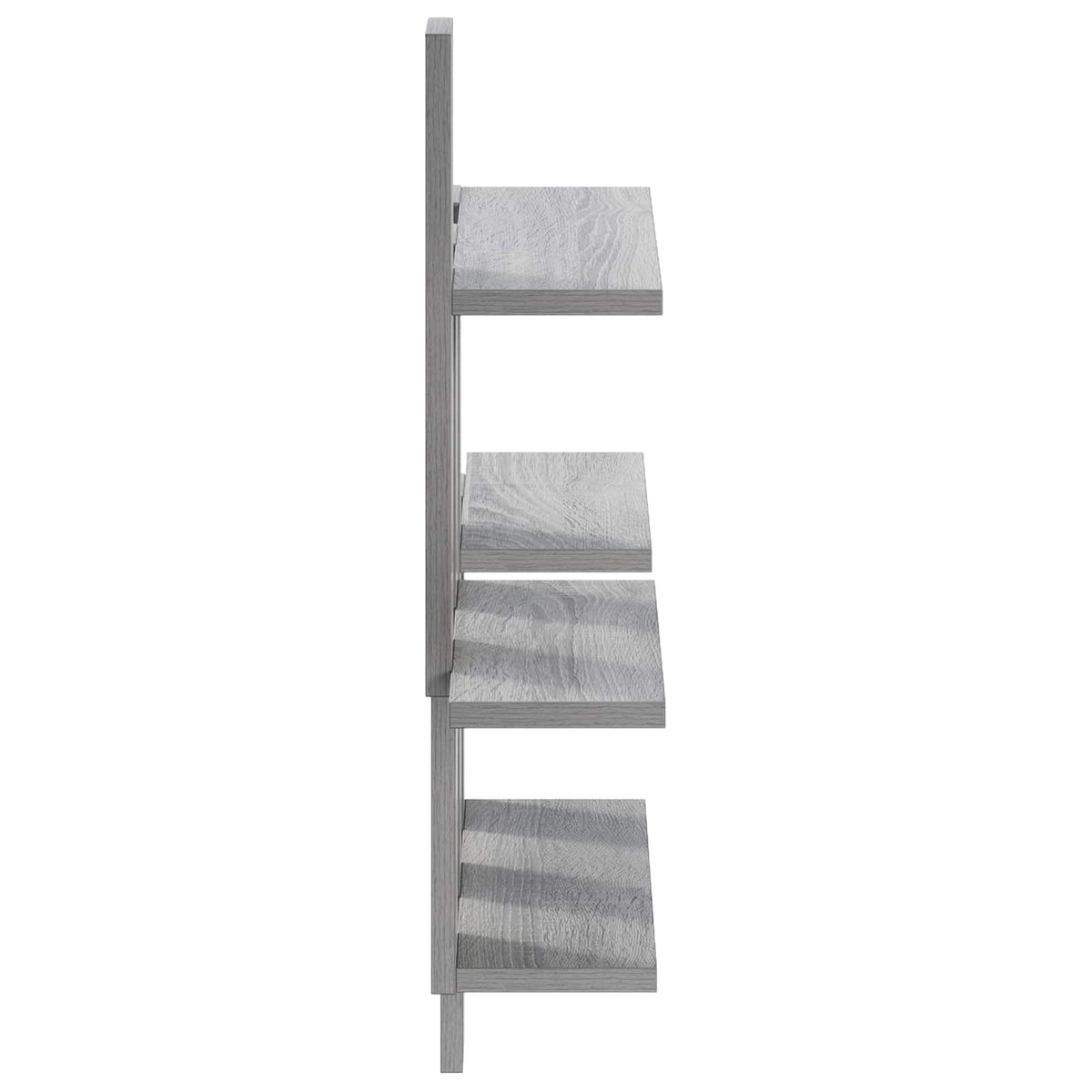 Wandplank Grijs Sonoma 85 x 13,5 x 73,5 cm Bewerkt hout
