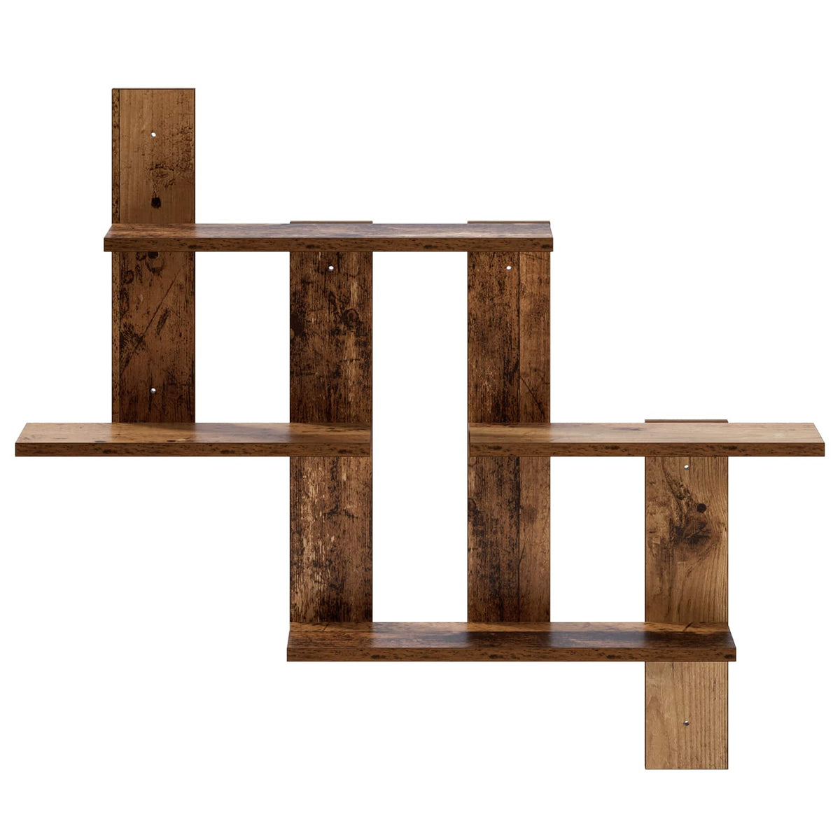 Wandplank Oud hout 85 x 13,5 x 73,5 cm Bewerkt hout