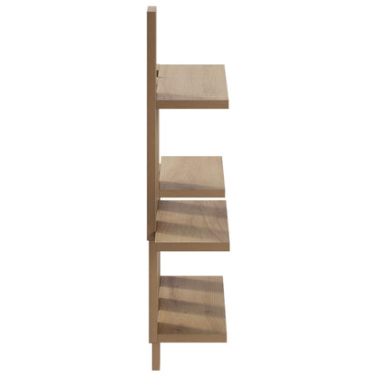 Wandplank Artisan eiken 85 x 13,5 x 73,5 cm Bewerkt hout