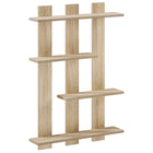 Wandplank 61x13,5x88 cm Sonoma Eiken bewerkt hout