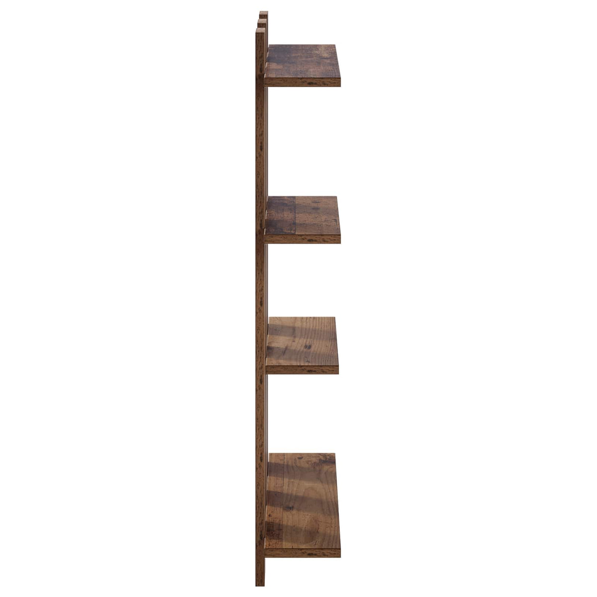 Wandplank Oud hout 61 x 13,5 x 88 cm Bewerkt hout