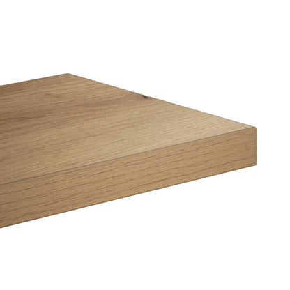 Wandplank Artisan eiken 61 x 13,5 x 88 cm Bewerkt hout