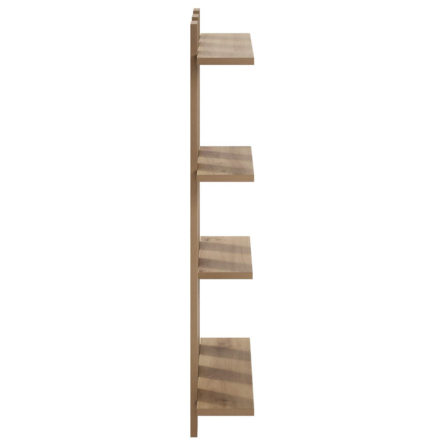 Wandplank Artisan eiken 61 x 13,5 x 88 cm Bewerkt hout