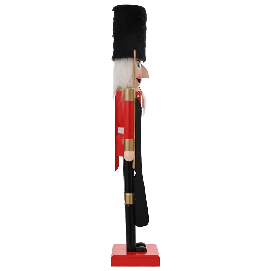 Kerstnotenkraker TURKU Rood en zwart 91 cm