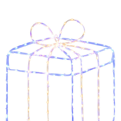 Kerst raamsilhouet verlichting LOVIISA 200 LED's Warmwit, Blauw