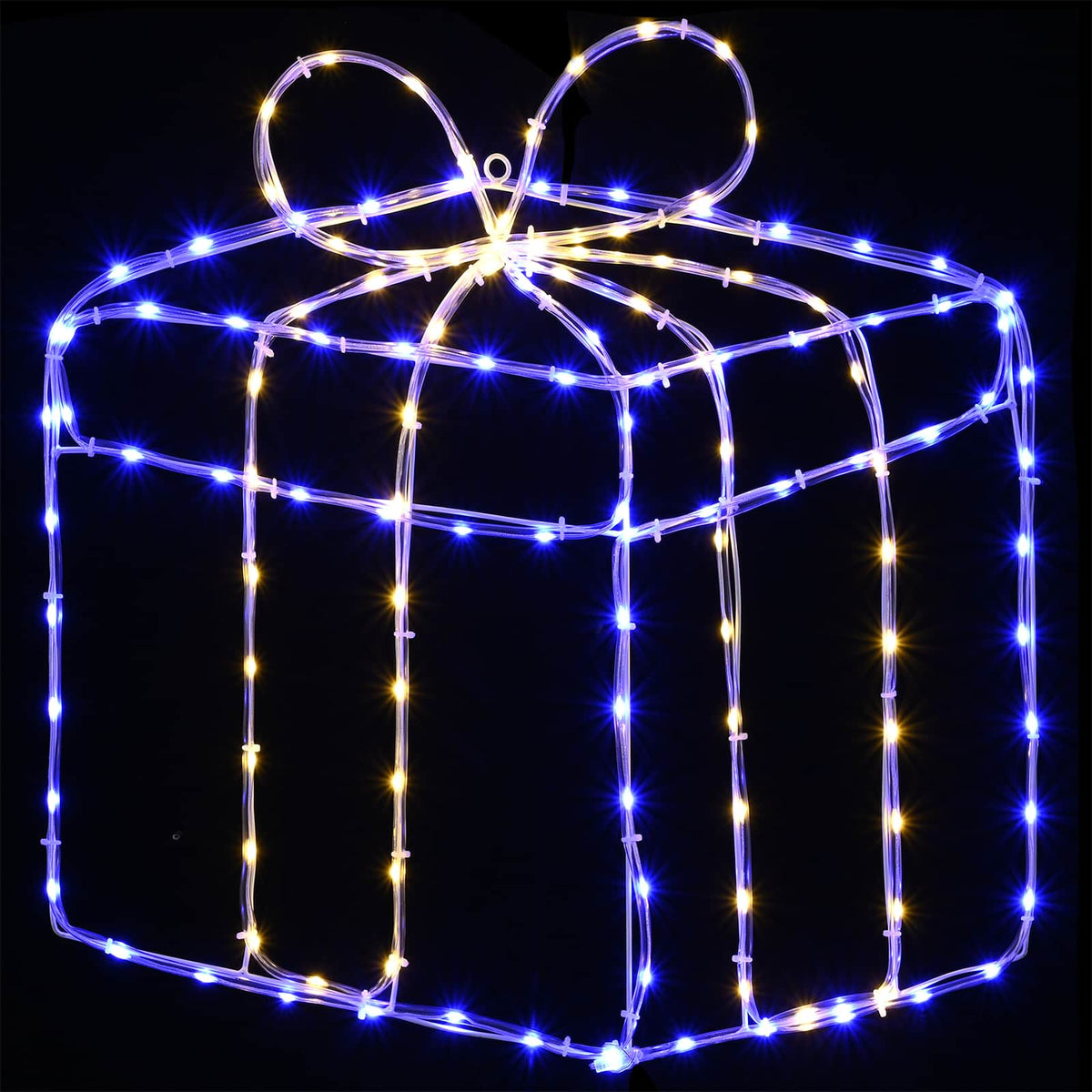 Kerst raamsilhouet verlichting LOVIISA 200 LED's Warmwit, Blauw