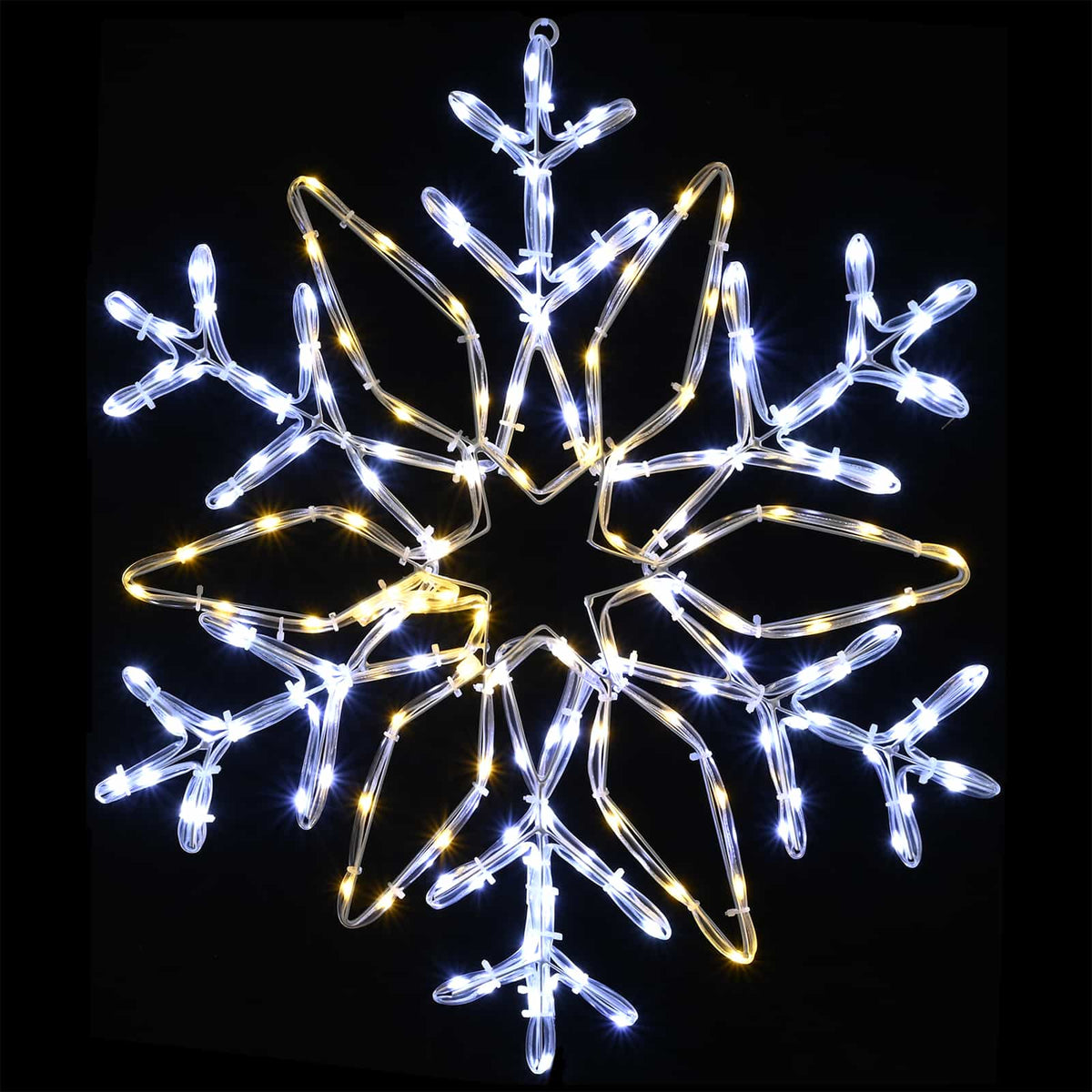 Kerstverlichting sneeuwvlok LOVIISA 140 LED's Warmwit, Koudwit