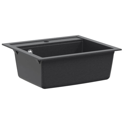 Enkele spoelbak Graniet 60 x 51 x 30.5 cm Grafiet
