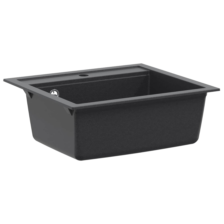Enkele spoelbak Graniet 60 x 51 x 30.5 cm Grafiet