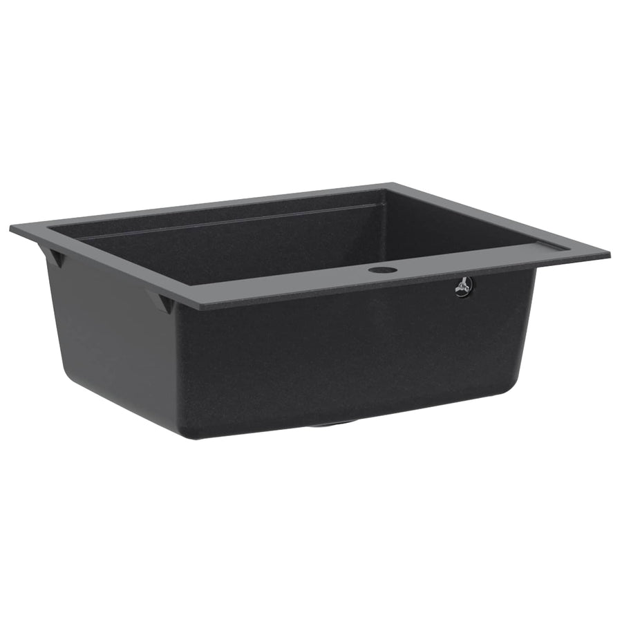 Enkele spoelbak Graniet 60 x 51 x 30.5 cm Grafiet
