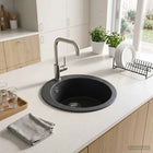 Spoelbak graniet 50,5x29 cm grafiet
