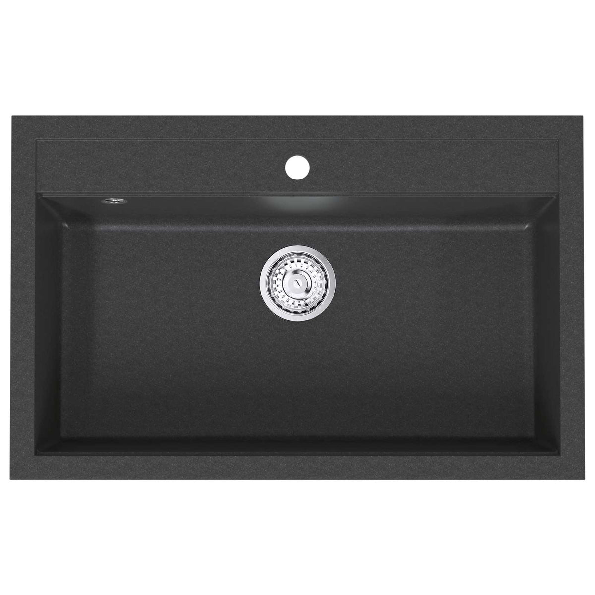 Enkele spoelbak Graniet 79,5 x 50,5 x 20 cm Grafiet