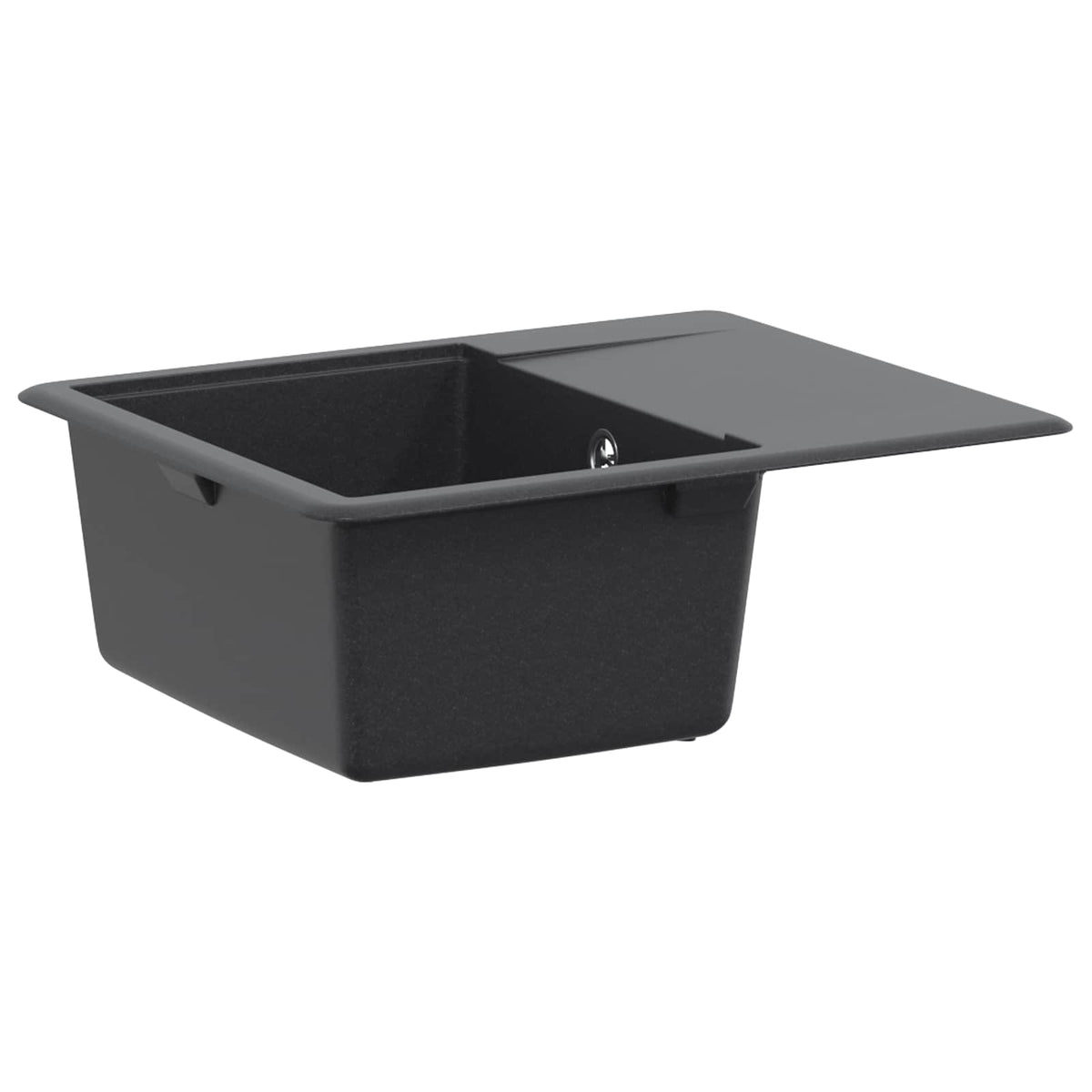 Enkele keukenspoelbak Graniet 56 x 46 x 19 cm Grafiet