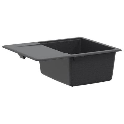 Enkele keukenspoelbak Graniet 56 x 46 x 19 cm Grafiet