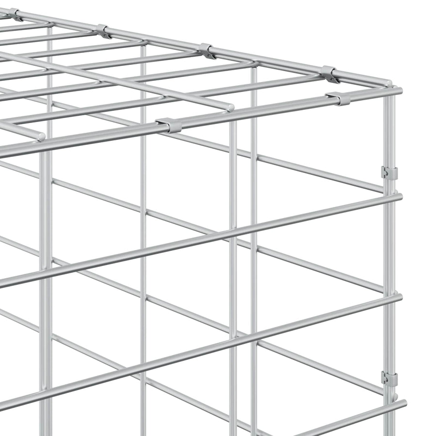 Gabion met 3,5 mm Draad en 5x10 cm Mesh 350x30x150 cm