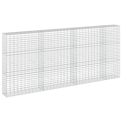 Gabion met 3,5 mm Draad en 5x10 cm Mesh 350x30x150 cm