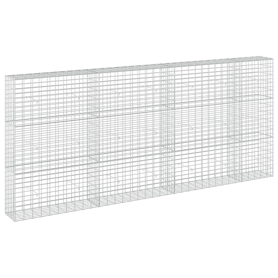 Gabion met 3,5 mm Draad en 5x10 cm Mesh 350x30x150 cm