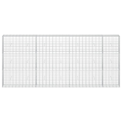 Gabion met 3,5 mm Draad en 5x10 cm Mesh 350x30x150 cm