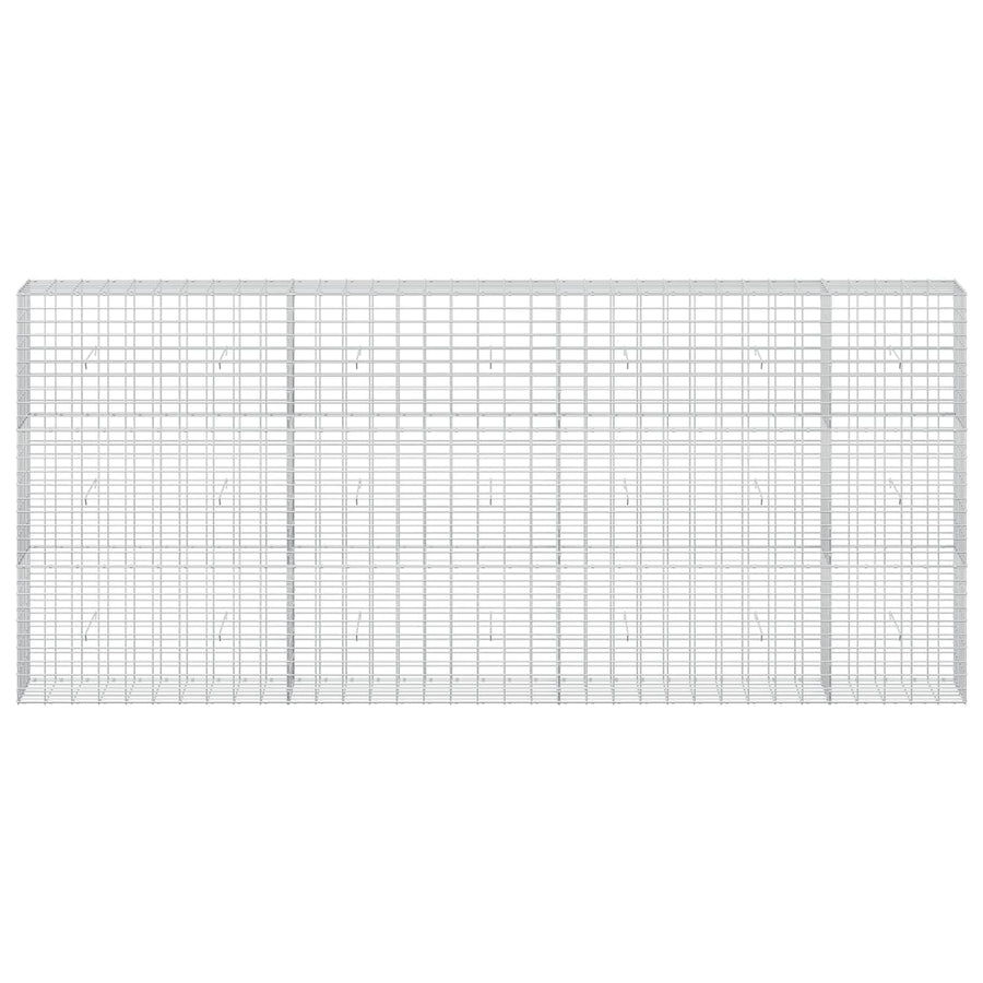 Gabion met 3,5 mm Draad en 5x10 cm Mesh 350x30x150 cm