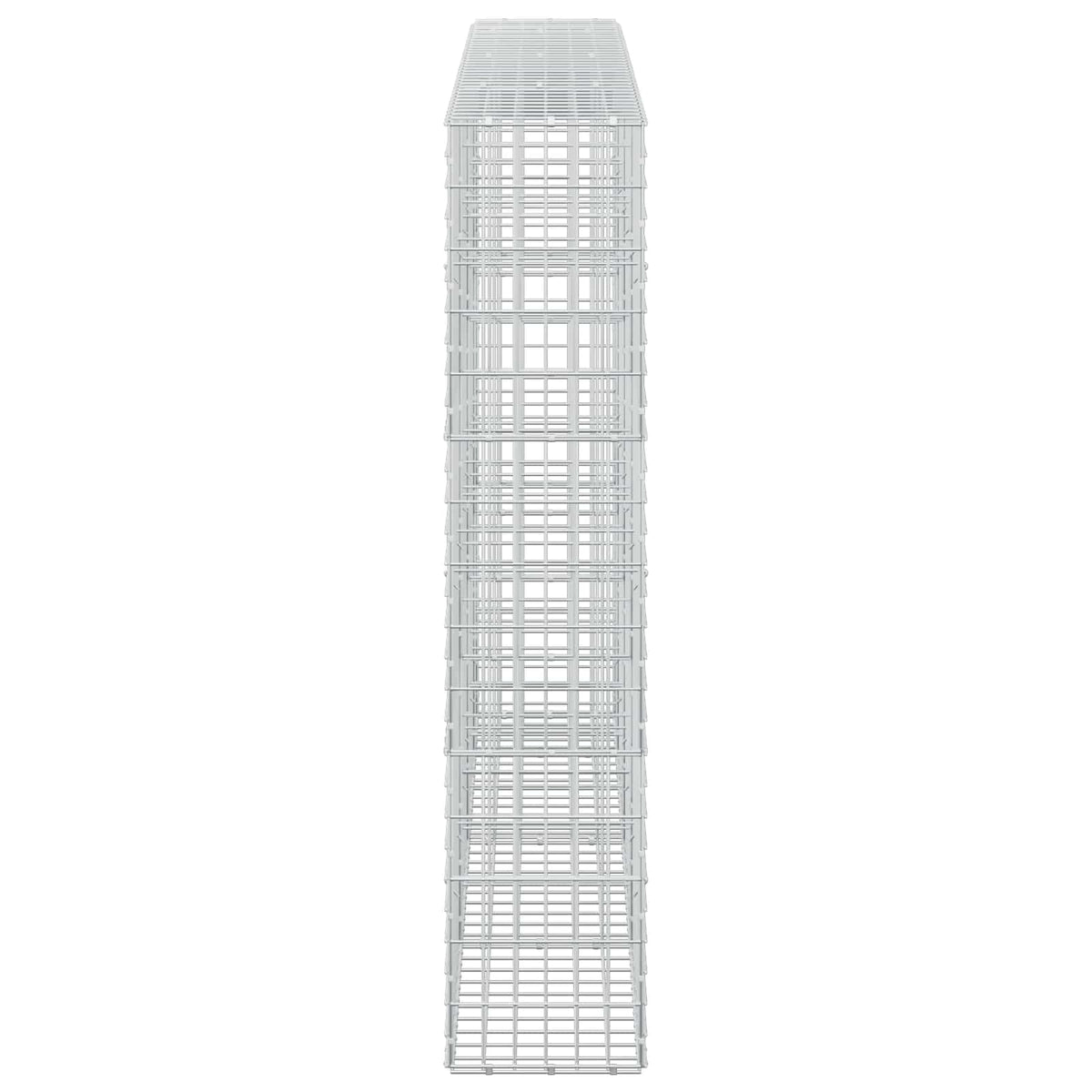 Gabion met 3,5 mm Draad en 5x10 cm Mesh 350x30x150 cm