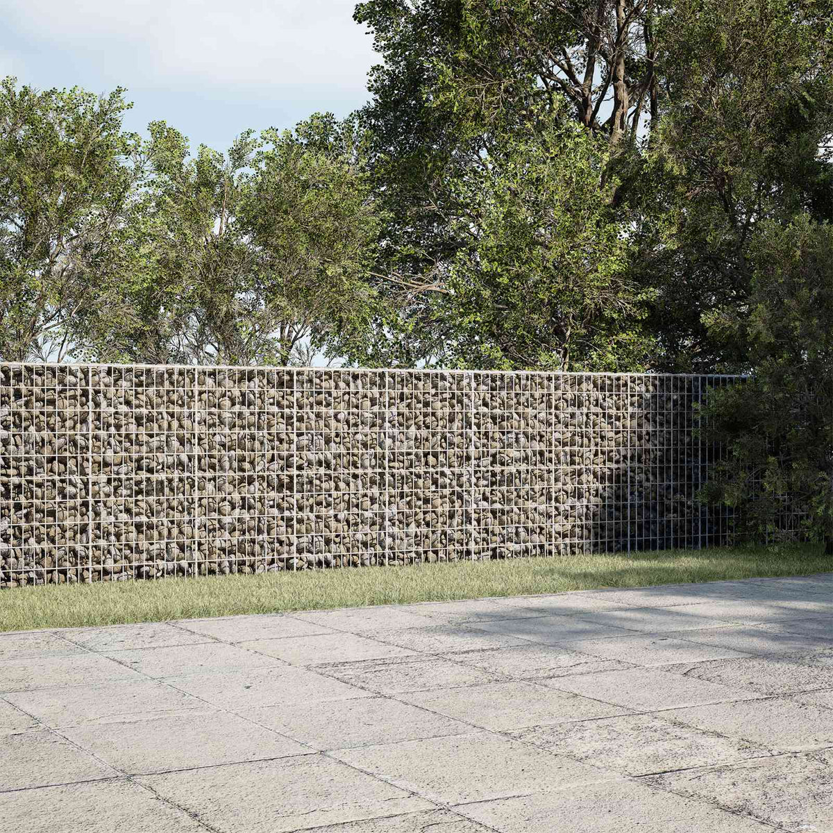 Gabion met 3,5 mm Draad en 5x10 cm Mesh 900x50x100 cm