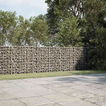 Gabion met 3,5 mm Draad en 10x10 cm Gaas 500x10x100 cm