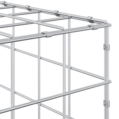 Gabion met 5 mm Draad en 5x5 cm Gaas 1150x30x100 cm