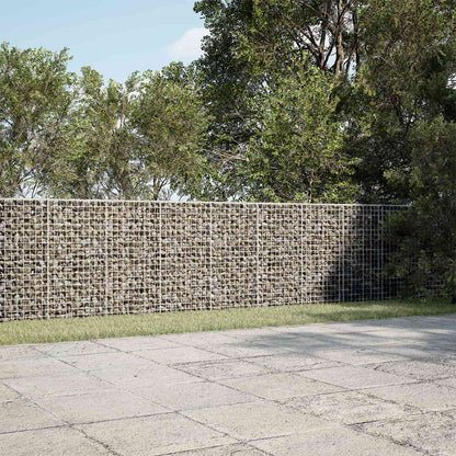 Gabion met 5 mm Draad en 5x5 cm Gaas 1150x30x100 cm