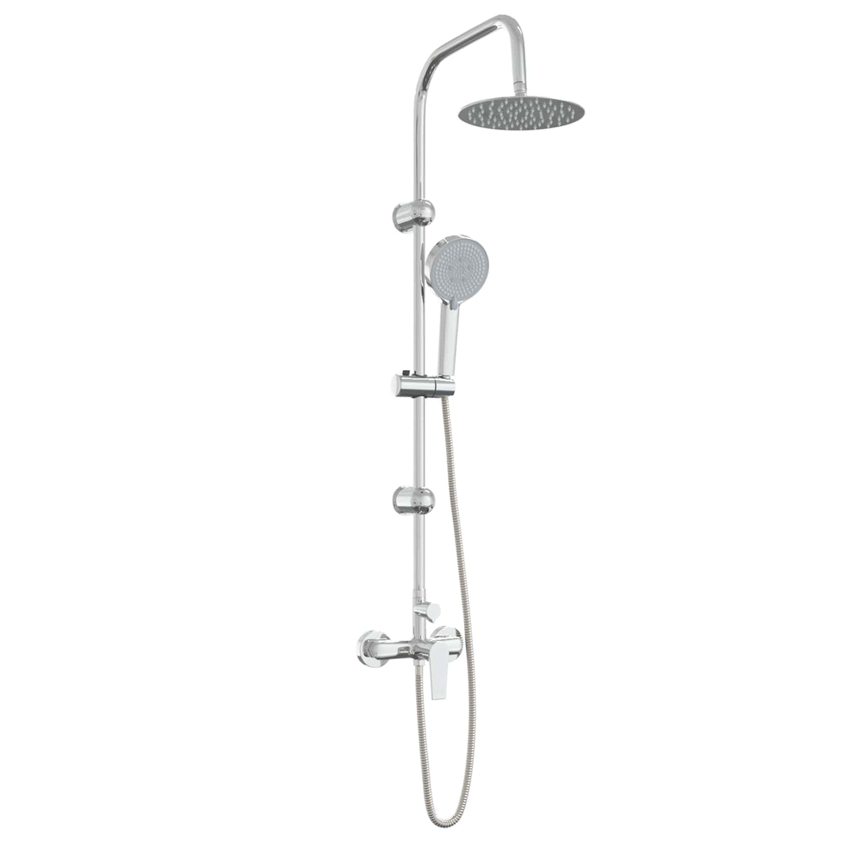 Douchesysteem Chroom Roestvrij staal 21 x 48 x 112 cm