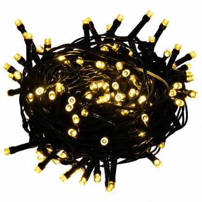Kunstmatige Inklapbare Kerstboom 150 cm 150 LED's Warmwit