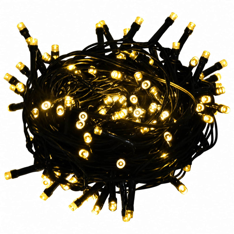 Kunstmatige Inklapbare Kerstboom 150 cm 150 LED's Warmwit